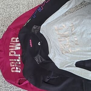 Girls Hoodies and Lond Sleeve Tees